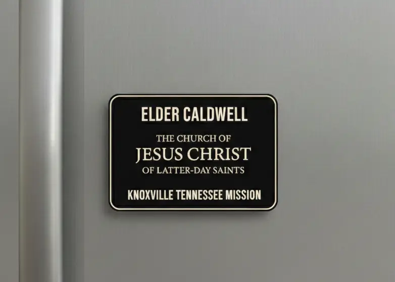 mission tag magnet