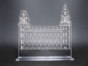 Manti Temple Customizable Acrylic Keepsake